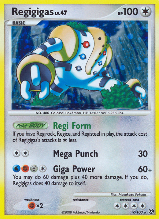 Regigigas SF 9  Pokemon TCG POK Cards