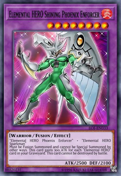 Elemental HERO Shining Phoenix Enforcer Crop image Wallpaper