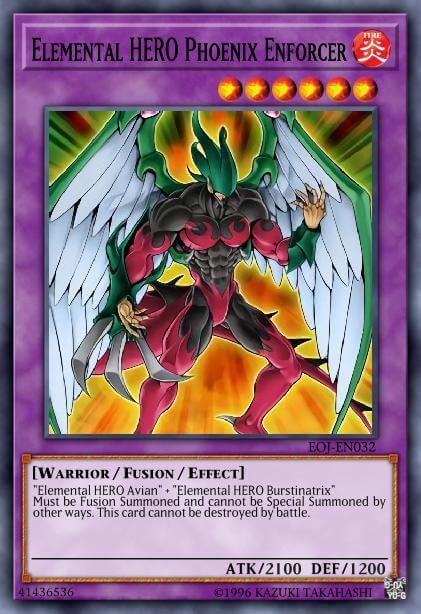 Elemental HERO Phoenix Enforcer
元素英雄凤凰神使 image