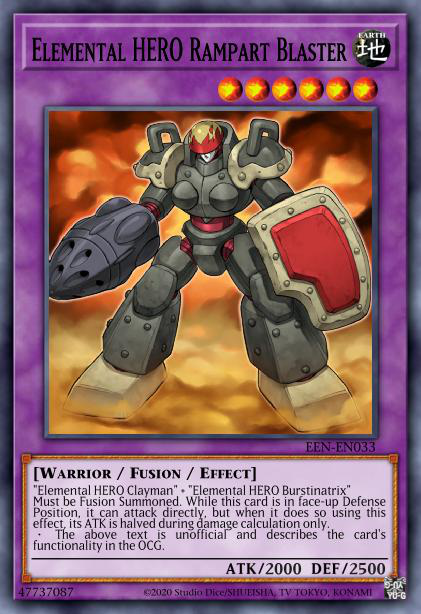 Héroe Elemental Rampart Blaster image