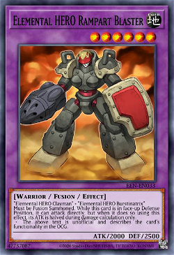 Elemental HERO Rampart Blaster image