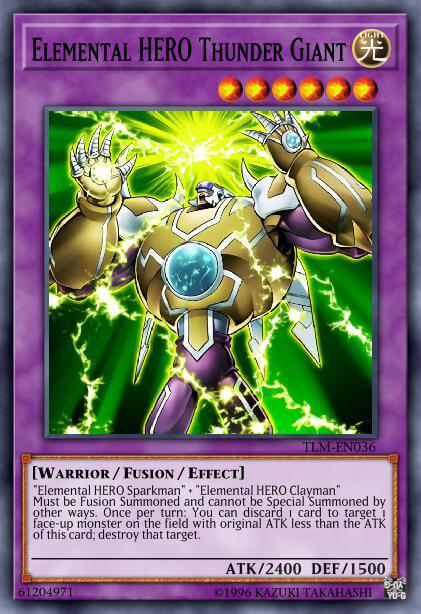 Elemental HERO Thunder Giant image