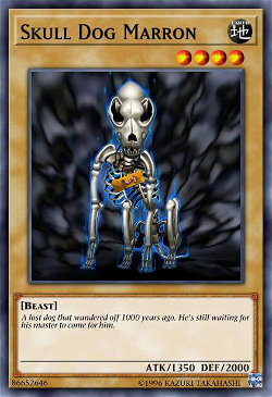 Skull Dog Marron image