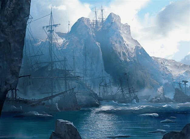 Glacial Fortress Crop image Wallpaper