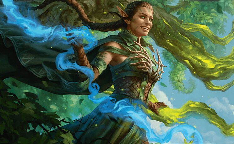 Nissa, Worldsoul Speaker Crop image Wallpaper