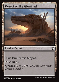 carta spoiler Desert of the Glorified