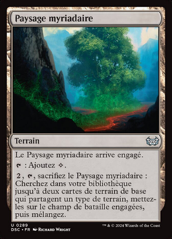 Paysage myriadaire image