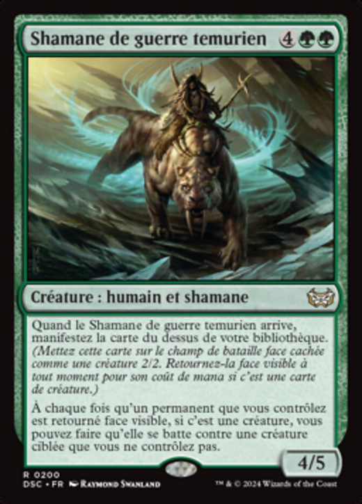 Temur War Shaman Full hd image