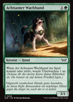 Achtsamer Wachhund image