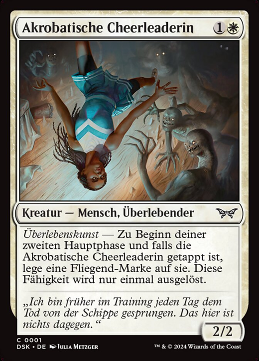 Acrobatic Cheerleader Full hd image