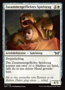 Zusammengeflicktes Spielzeug image