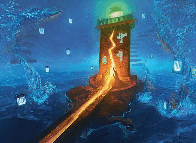 Peculiar Lighthouse Crop image Wallpaper