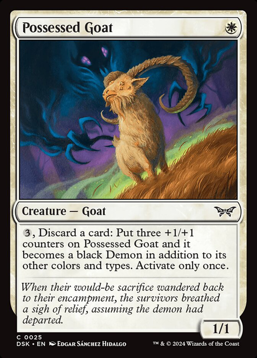 Possessed Goat Full hd image