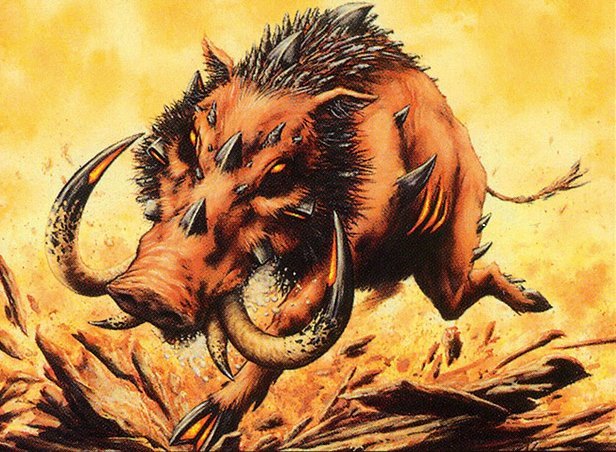 Vulshok War Boar Crop image Wallpaper