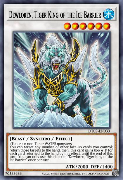 Dewloren, Tiger King of the Ice Barrier image