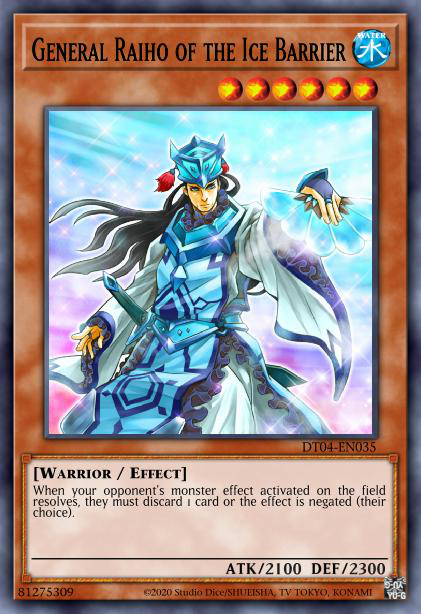 General Raiho of the Ice Barrier Full hd image
