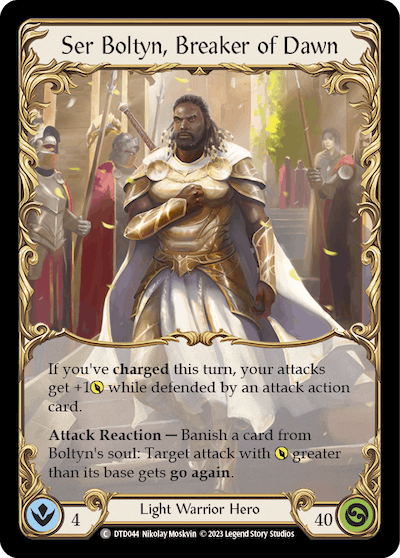 Ser Boltyn, Rompedor del Amanecer image