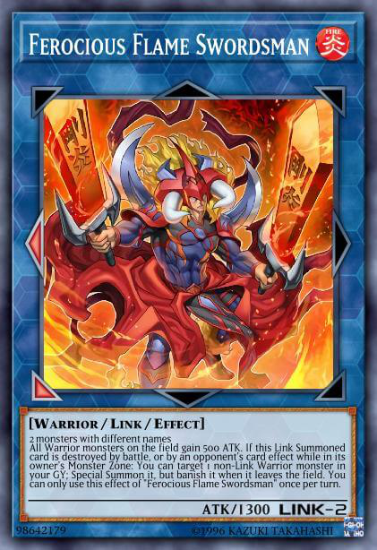 Ferocious Flame Swordsman image