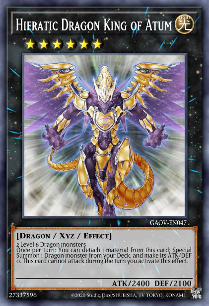 Hieratic Dragon King of Atum Full hd image