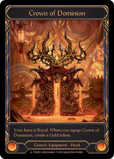 Crown of Dominion | Flesh and Blood FAB Cards