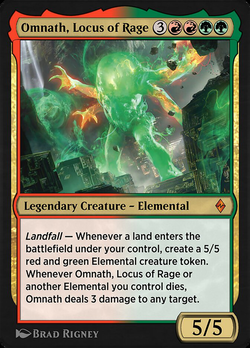 Omnath, Locus de rage