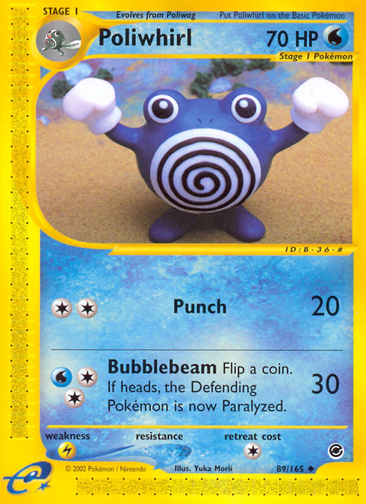 Poliwhirl EX 89 Full hd image