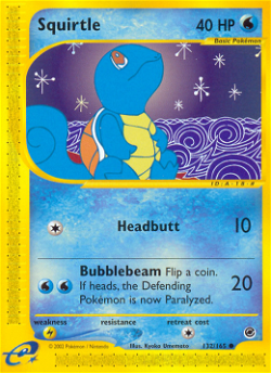 Squirtle EX 132 image