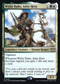 Wylie Duke, Held der Atiin image