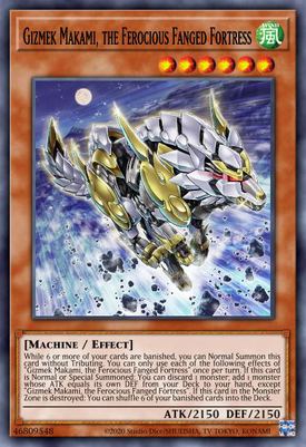 Gizmek Makami, the Ferocious Fanged Fortress image