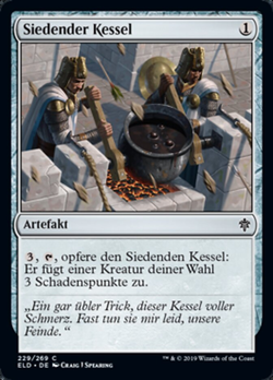 Siedender Kessel