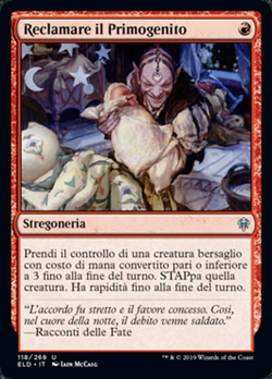 Reclamare il Primogenito