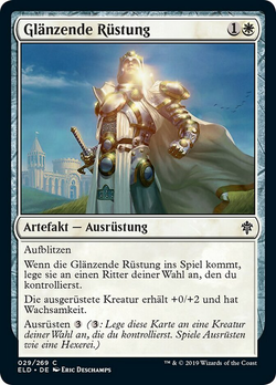 Glänzende Rüstung