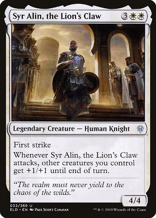 Syr Alin, the Lion's Claw image