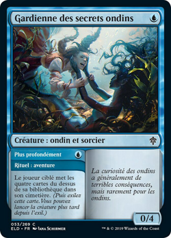 Merfolk Secretkeeper // Venture Deeper image