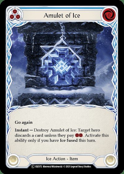Amulet of Ice (3) Crop image Wallpaper