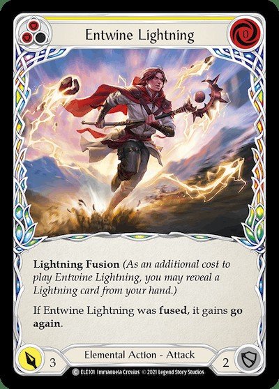 Entwine Lightning (2) Crop image Wallpaper