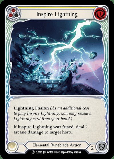 Inspire Lightning (2) Crop image Wallpaper