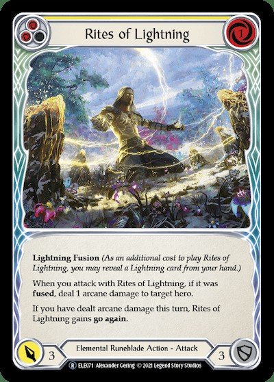 Rites of Lightning (2) Crop image Wallpaper