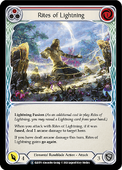 Rites of Lightning (1) -> 稲妻の儀式 (1) image