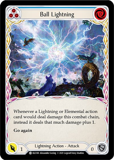 Ball Lightning (3) | Flesh and Blood FAB Cards