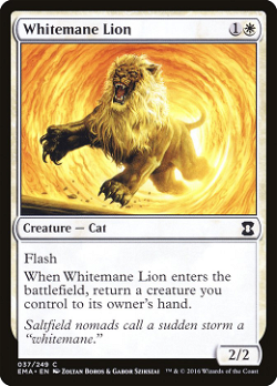 Whitemane Lion image