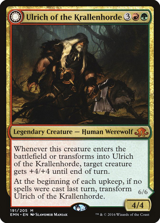 Ulrich of the Krallenhorde // Ulrich, Uncontested Alpha image