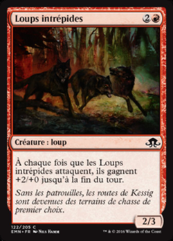 Loups effrontés