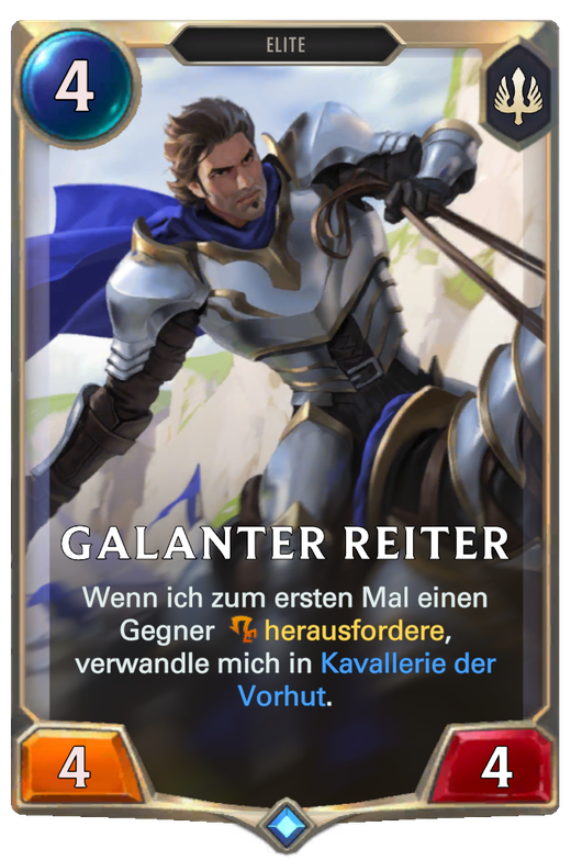 Galanter Reiter image