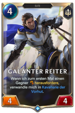 Galanter Reiter