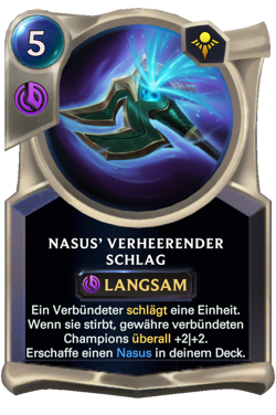 Nasus' Verheerender Schlag image