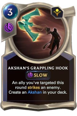 Akshan's Grappling Hook