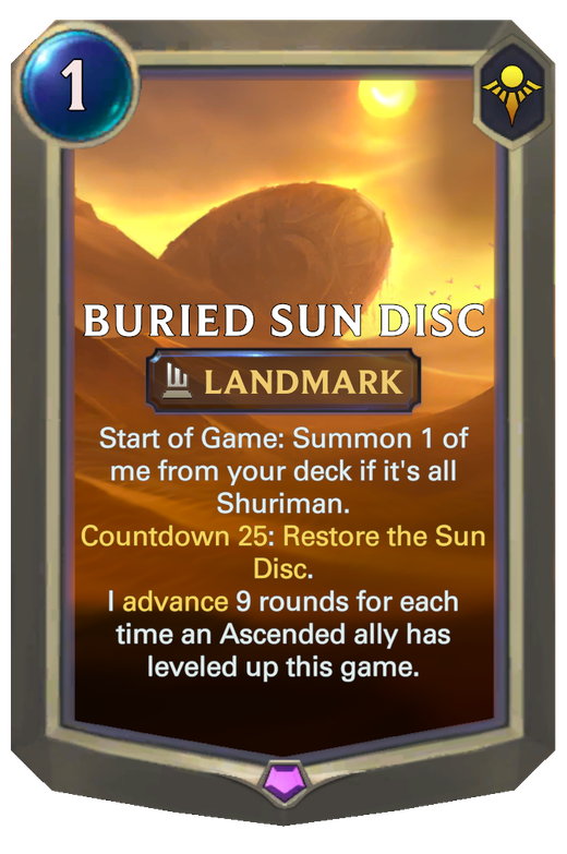 Buried Sun Disc image