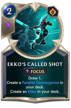 Ekko's Called Shot
