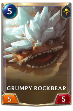 Grumpy Rockbear